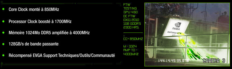GTX 460 FTW Features