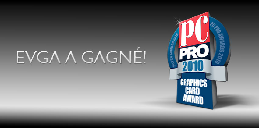 PC Pro 2010 Graphics Card Award