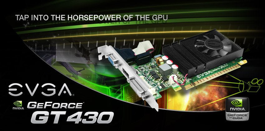 L’EVGA GT430 