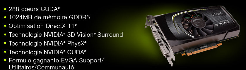 GTX 460SE Features